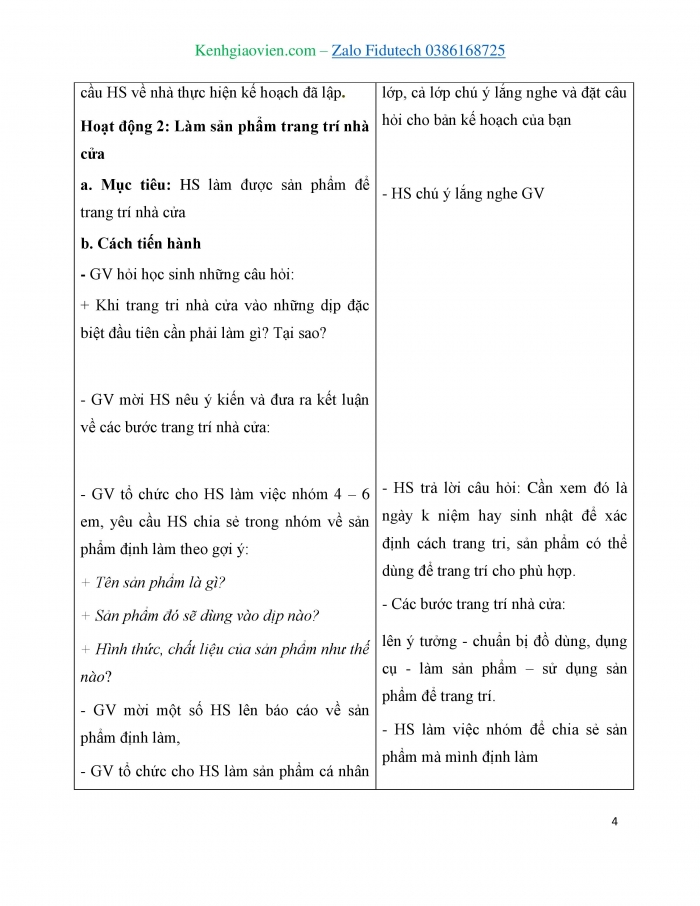 Giáo án và PPT Hoạt động trải nghiệm 3 chân trời Chủ đề 7: Yêu thương gia đình Quý trọng phụ nữ - Tuần 26