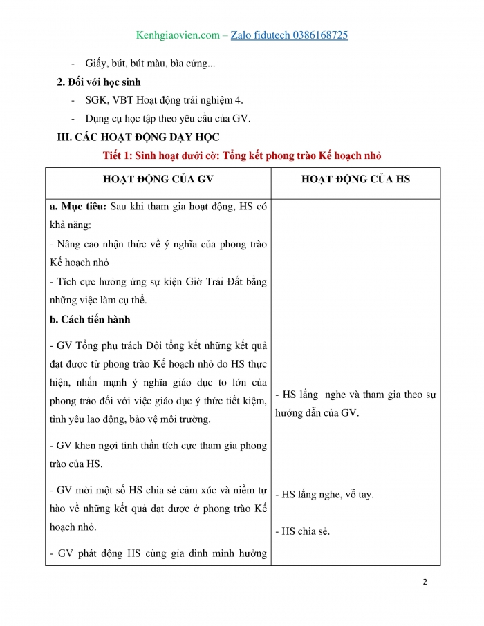 Giáo án và PPT Hoạt động trải nghiệm 3 cánh diều Chủ đề 7: Gia đình yêu thương - Tuần 28