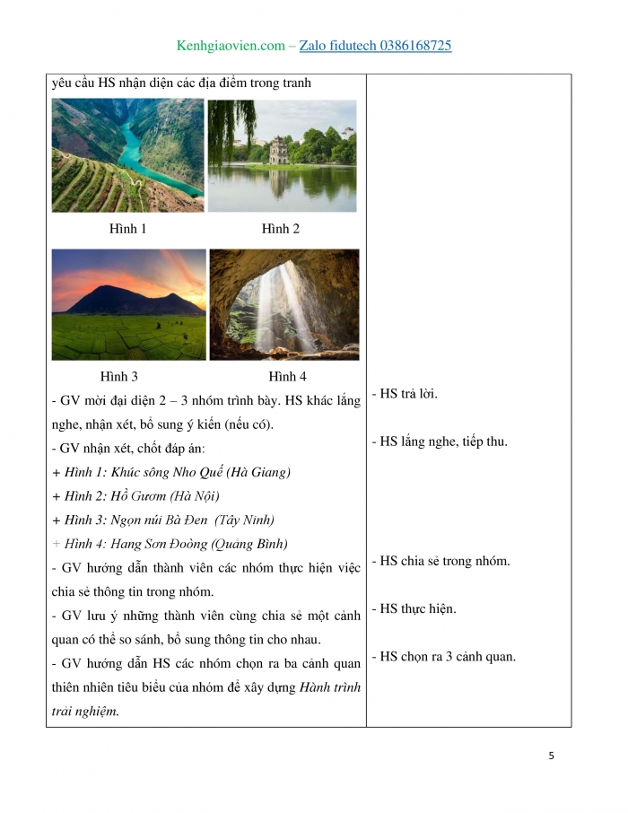 Giáo án và PPT Hoạt động trải nghiệm 4 kết nối Chủ đề Quê hương em tươi đẹp - Tuần 28