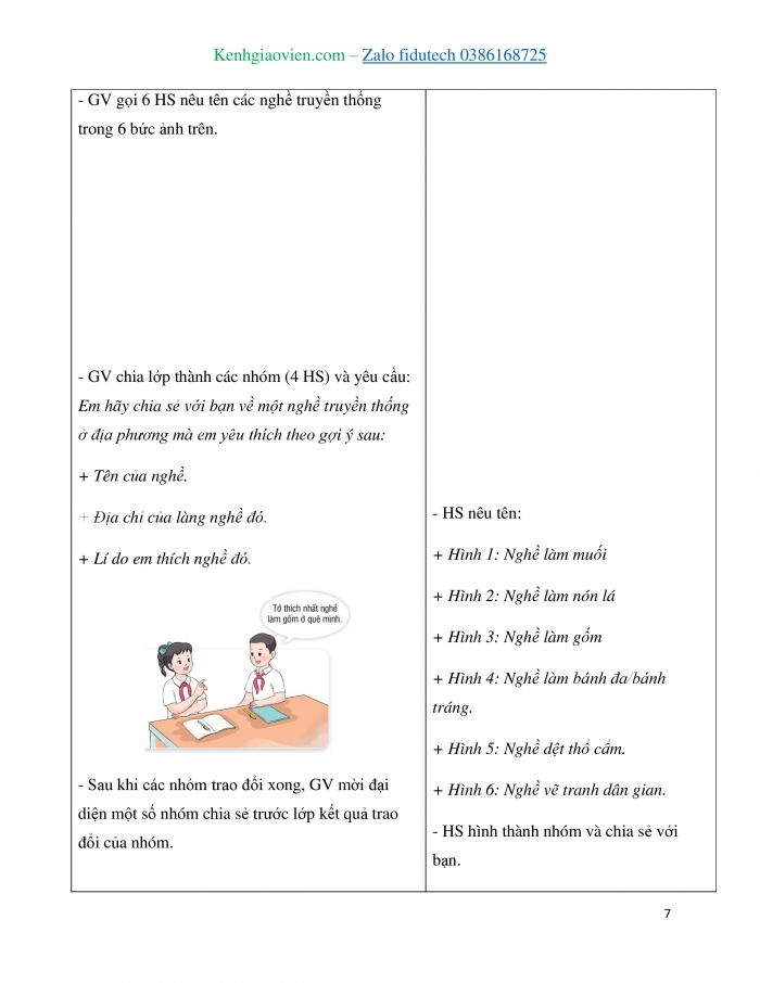 Giáo án và PPT Hoạt động trải nghiệm 4 chân trời bản 1 Chủ đề 9: Những người sống quanh em và nghề truyền thống quê hương - Tuần 32