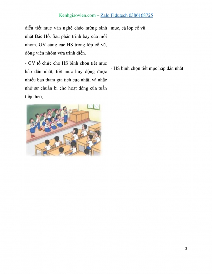 Giáo án và PPT Hoạt động trải nghiệm 3 chân trời Chủ đề 9: Những người sống quanh em và nghề em yêu thích - Tuần 33