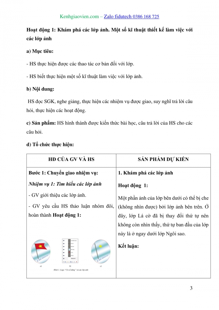 Giáo án và PPT Tin học 10 cánh diều Bài 2: Một số kĩ thuật thiết kế sử dụng vùng chọn, đường dẫn và các lớp ảnh