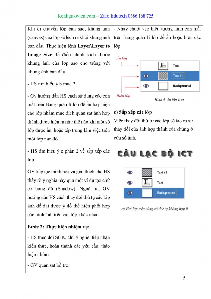 Giáo án và PPT Tin học 10 cánh diều Bài 2: Một số kĩ thuật thiết kế sử dụng vùng chọn, đường dẫn và các lớp ảnh