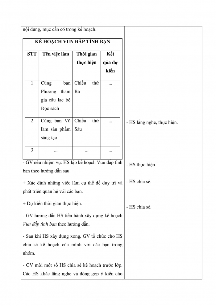 Giáo án và PPT Hoạt động trải nghiệm 3 cánh diều Chủ đề 8: Em và những người bạn - Tuần 30