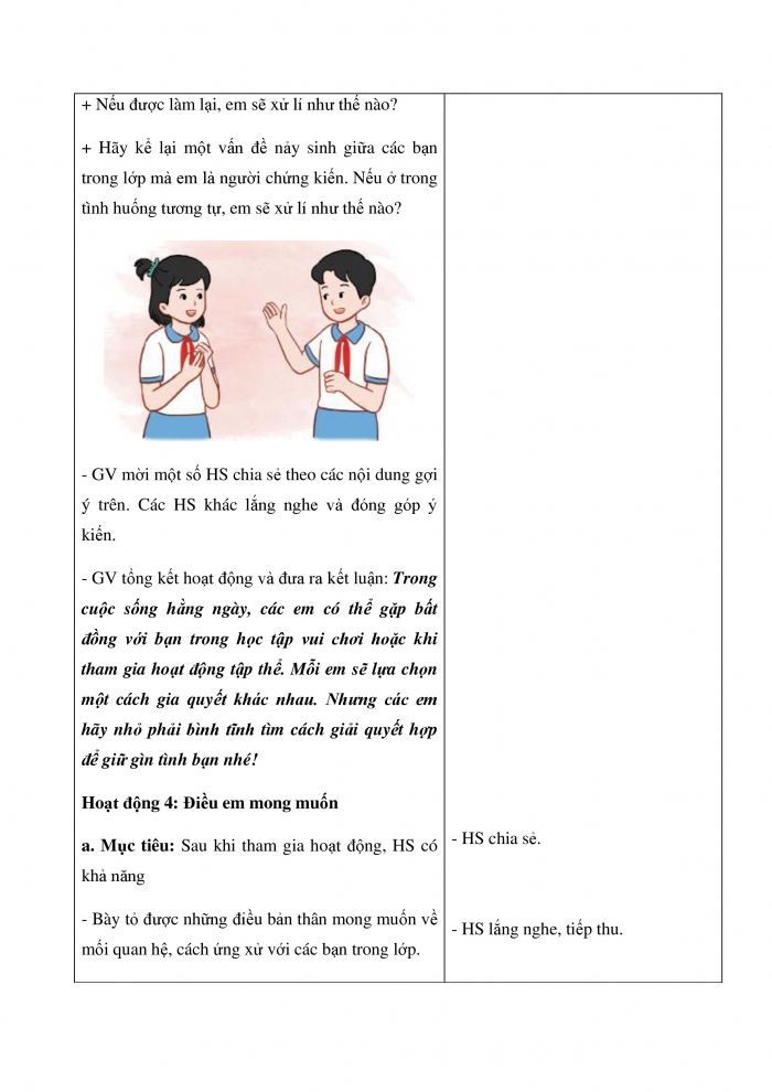 Giáo án và PPT Hoạt động trải nghiệm 3 cánh diều Chủ đề 8: Em và những người bạn - Tuần 32