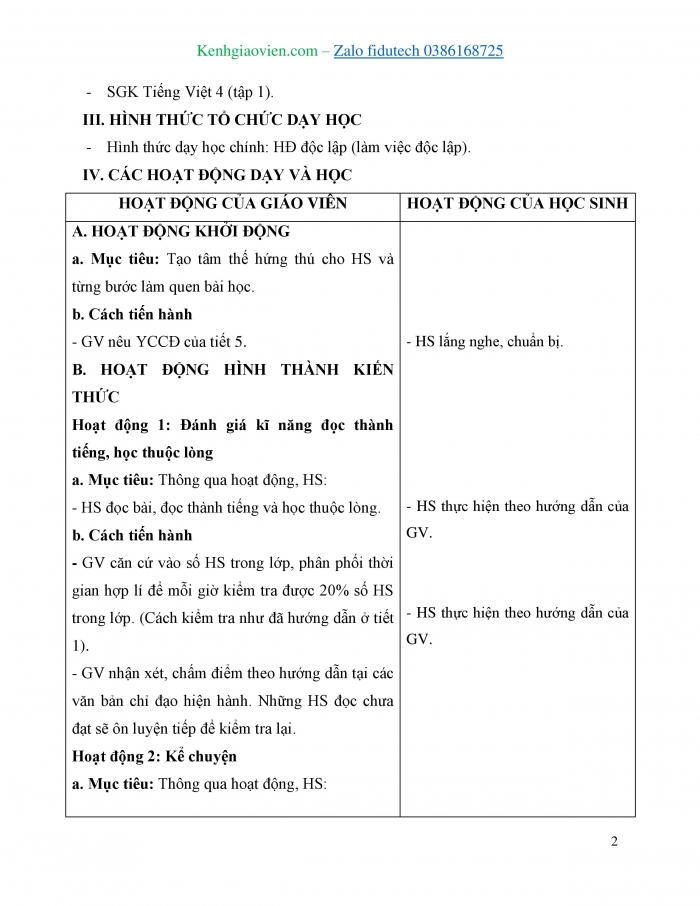 Giáo án và PPT Tiếng Việt 4 cánh diều Bài 5: Ôn tập giữa học kì 1 (Tiết 4 + 5)