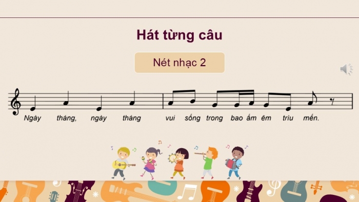 Giáo án điện tử Âm nhạc 9 kết nối Tiết 13: Vận dụng – Sáng tạo