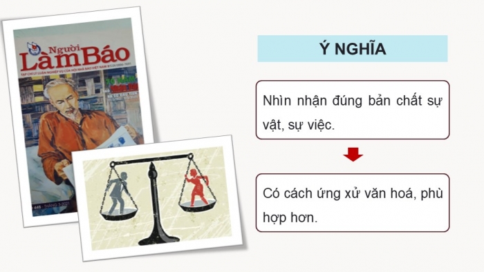 Giáo án điện tử Công dân 9 chân trời Bài 4: Khách quan và công bằng