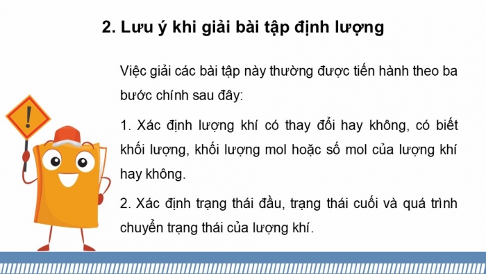 Giáo án điện tử Vật lí 12 kết nối Bài 13: Bài tập về khí lí tưởng