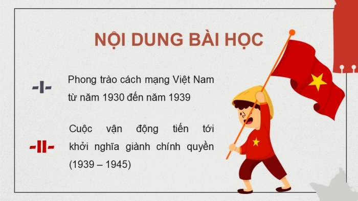 Giáo án điện tử Lịch sử 9 cánh diều Bài 6: Việt Nam từ năm 1930 đến năm 1945