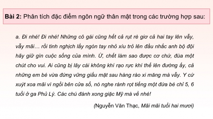 Giáo án điện tử Ngữ văn 12 chân trời Bài 4: Thực hành tiếng Việt