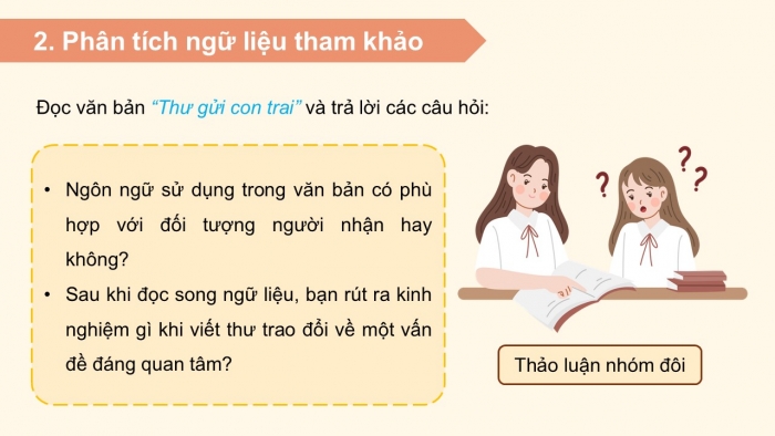 Giáo án điện tử Ngữ văn 12 chân trời Bài 4: Viết thư trao đổi về một vấn đề đáng quan tâm