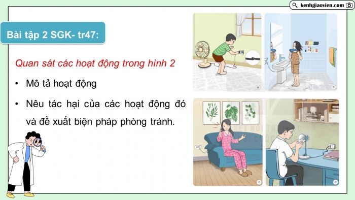 Giáo án điện tử Khoa học 5 kết nối Bài 12: Ôn tập chủ đề Năng lượng