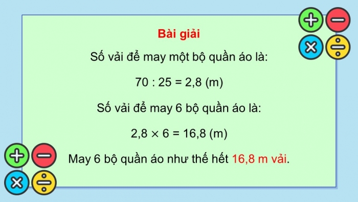 Giáo án PPT dạy thêm Toán 5 Chân trời bài 36: Chia một số tự nhiên cho một số tự nhiên mà thương là một số thập phân