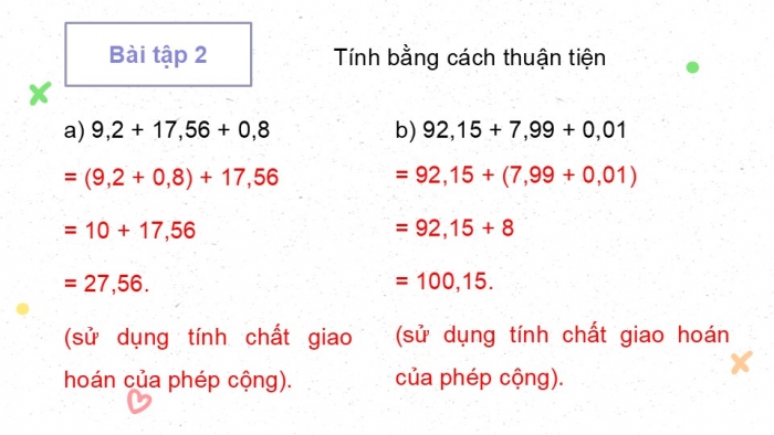 Giáo án điện tử Toán 5 kết nối Bài 31: Ôn tập các phép tính với số thập phân