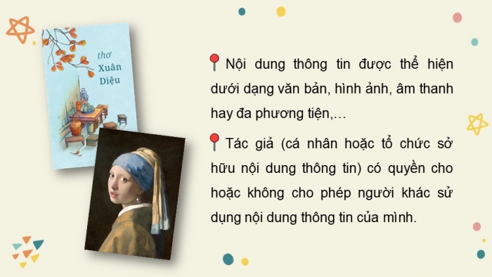 Giáo án điện tử Tin học 5 kết nối Bài 5: Bản quyền nội dung thông tin