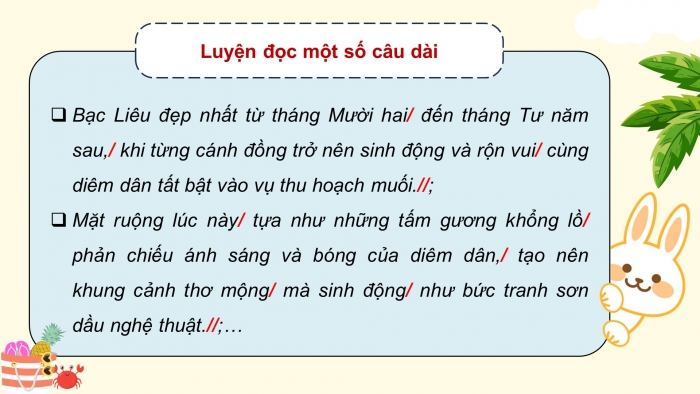 Giáo án điện tử Tiếng Việt 5 chân trời Bài 2: Mặn mòi vị muối Bạc Liêu