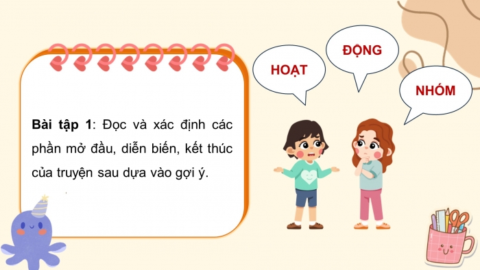 Giáo án điện tử Tiếng Việt 5 chân trời Bài 2: Bài văn kể chuyện sáng tạo