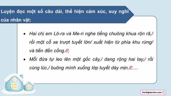 Giáo án điện tử Tiếng Việt 5 chân trời Bài 5: Trước ngày Giáng sinh