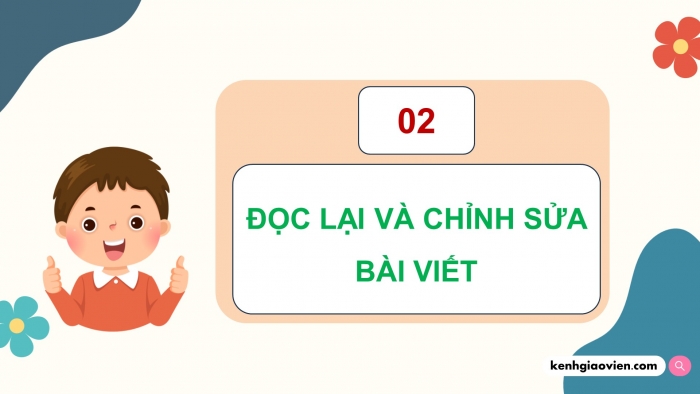 Giáo án điện tử Tiếng Việt 5 chân trời Bài 4: Viết bài văn kể chuyện sáng tạo (Bài viết số 3)