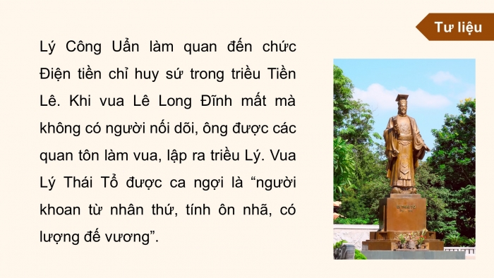 Giáo án điện tử Lịch sử và Địa lí 5 cánh diều Bài 9: Triều Lý và việc định đô ở Thăng Long