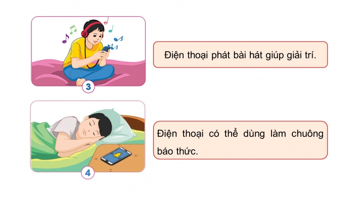 Giáo án điện tử Công nghệ 5 cánh diều Bài 6: Sử dụng điện thoại