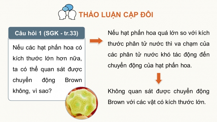 Giáo án điện tử Vật lí 12 cánh diều Bài 1: Mô hình động học phân tử chất khí