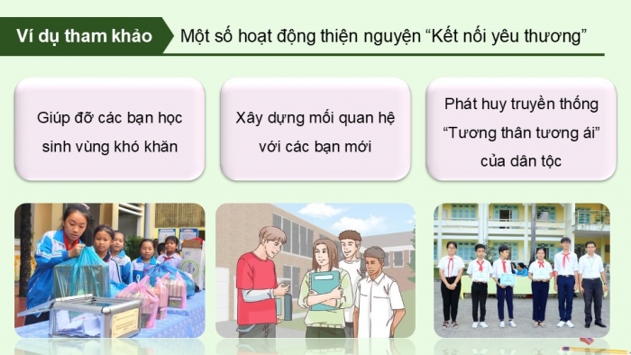 Giáo án điện tử Hoạt động trải nghiệm 12 chân trời bản 2 Chủ đề 3: Phát triển các mối quan hệ với thầy cô, bạn bè (P3)