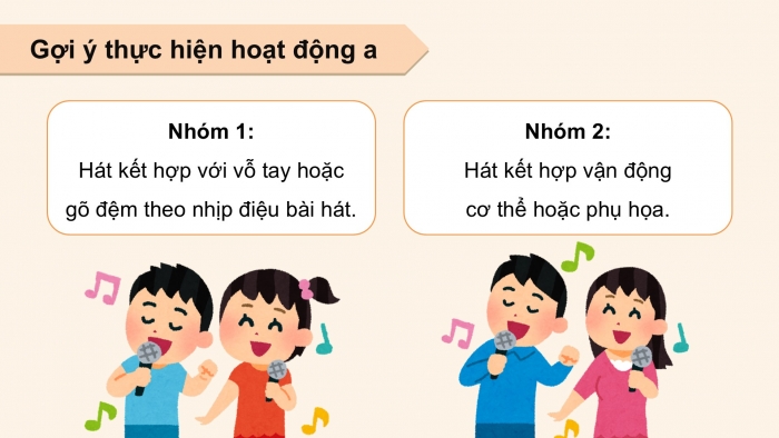 Giáo án điện tử Âm nhạc 5 kết nối Tiết 12: Tổ chức hoạt động Vận dụng – Sáng tạo