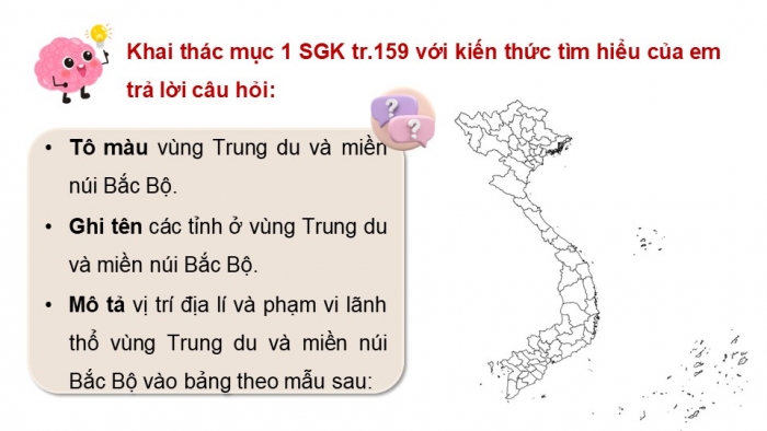 Giáo án điện tử Địa lí 9 chân trời Bài 9: Vùng Trung du và miền núi Bắc Bộ