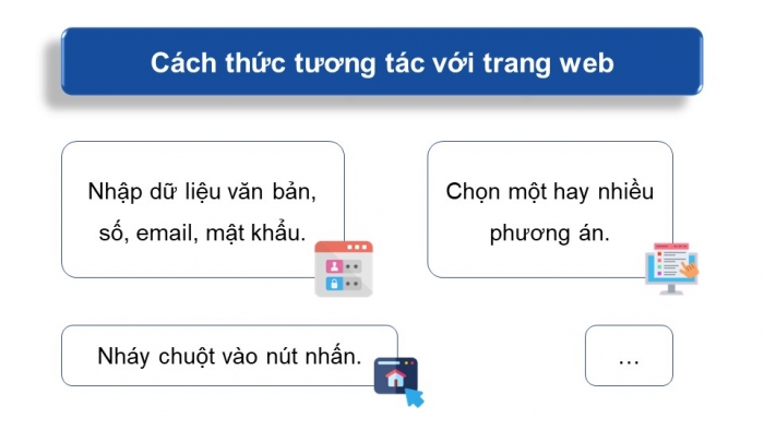 Giáo án điện tử Khoa học máy tính 12 chân trời Bài F5: Tạo biểu mẫu trong trang web