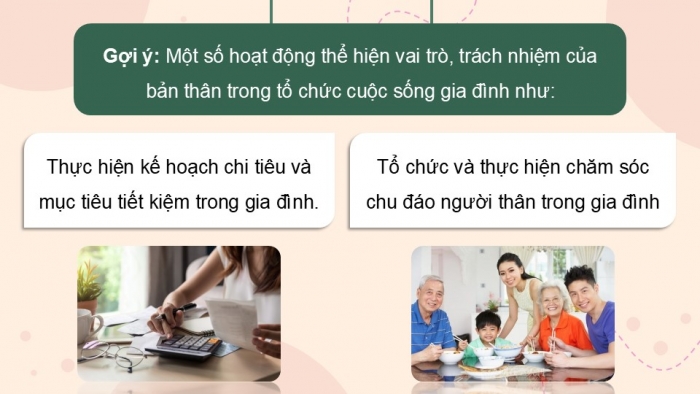 Giáo án điện tử Hoạt động trải nghiệm 12 kết nối Chủ đề 4 Tuần 3