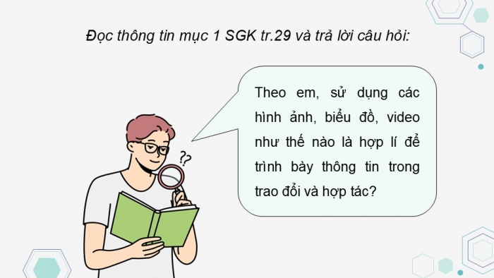 Giáo án điện tử Tin học 9 cánh diều Chủ đề E2 Bài 1: Sử dụng bài trình chiếu trong trao đổi thông tin