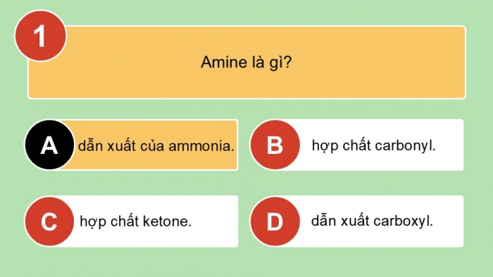 Giáo án điện tử Hoá học 12 kết nối Bài 11: Ôn tập chương 3