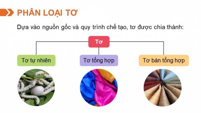 Giáo án điện tử Hoá học 12 chân trời Bài 11: Tơ – Cao su – Keo dán tổng hợp