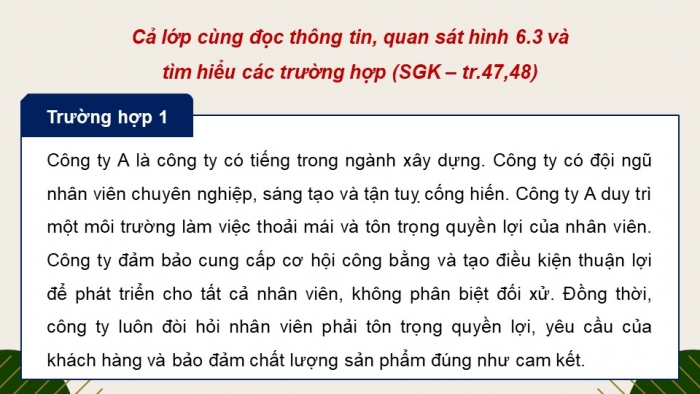 Giáo án điện tử Kinh tế pháp luật 12 chân trời Bài 6: Trách nhiệm xã hội của doanh nghiệp