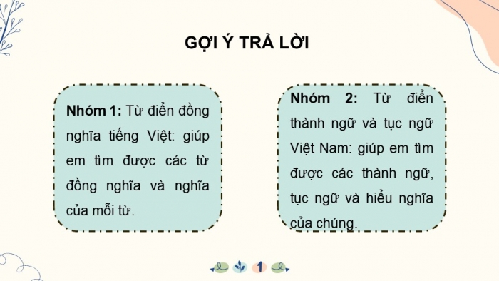 Giáo án điện tử Tiếng Việt 5 cánh diều Bài 6: Luyện tập tra từ điển