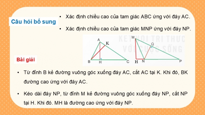 Giáo án điện tử Toán 5 kết nối Bài 32: Ôn tập một số hình phẳng