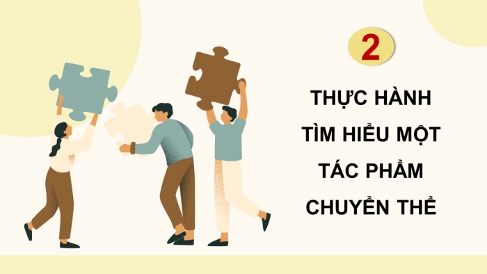 Giáo án điện tử chuyên đề Ngữ văn 12 cánh diều CĐ 2 Phần III: Thực hành nêu ý tưởng chuyển thể và tìm hiểu, giới thiệu, thuyết trình về một tác phẩm nghệ thuật chuyển thể