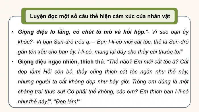 Giáo án điện tử Tiếng Việt 5 cánh diều Bài 8: Chuyện nhỏ trong lớp học