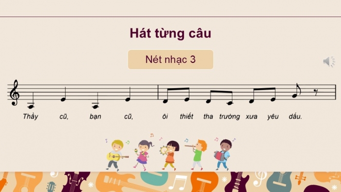 Giáo án điện tử Âm nhạc 9 kết nối Tiết 13: Vận dụng – Sáng tạo