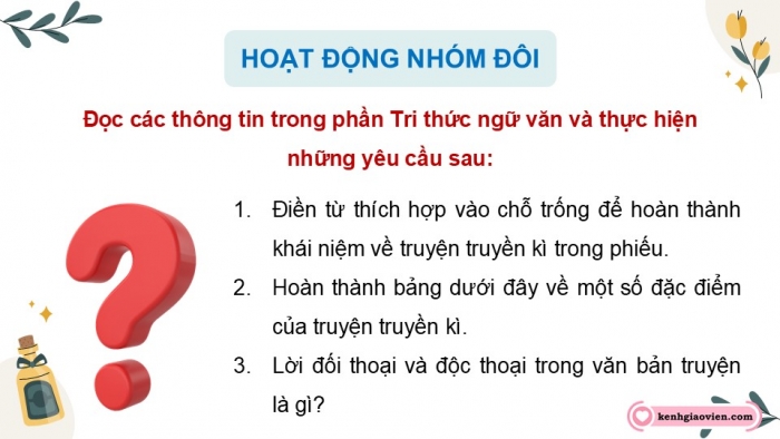 Giáo án điện tử Ngữ văn 9 chân trời Bài 4: Chuyện người con gái Nam Xương (Nguyễn Dữ)