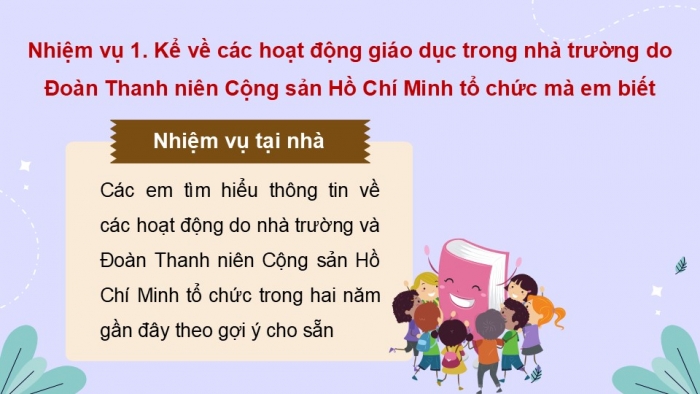 Giáo án điện tử Hoạt động trải nghiệm 9 chân trời bản 2 Chủ đề 3 Tuần 9