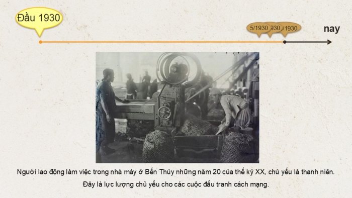 Giáo án điện tử Lịch sử 9 chân trời Bài 7: Phong trào cách mạng Việt Nam thời kì 1930 - 1939