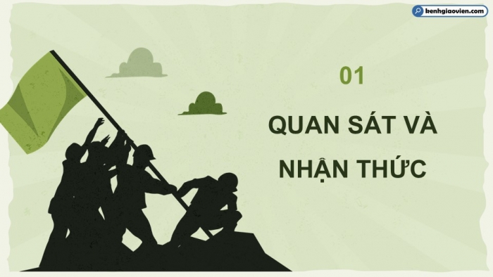 Giáo án điện tử Mĩ thuật 9 chân trời bản 2 Bài 7: Hình tượng bộ đội trong sáng tạo mĩ thuật