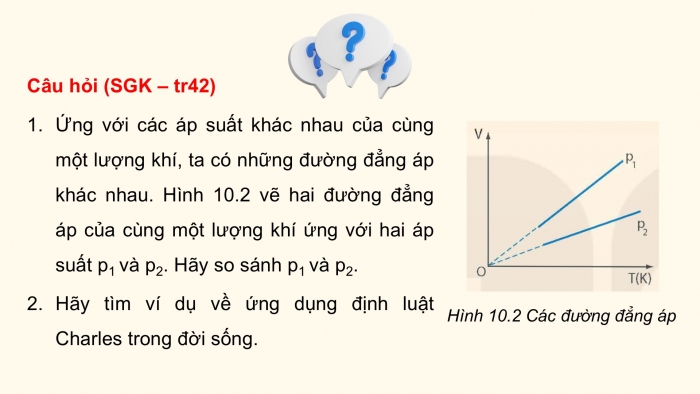 Giáo án điện tử Vật lí 12 kết nối Bài 10: Định luật Charles