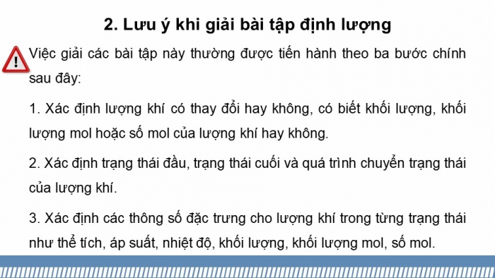 Giáo án điện tử Vật lí 12 kết nối Bài 13: Bài tập về khí lí tưởng