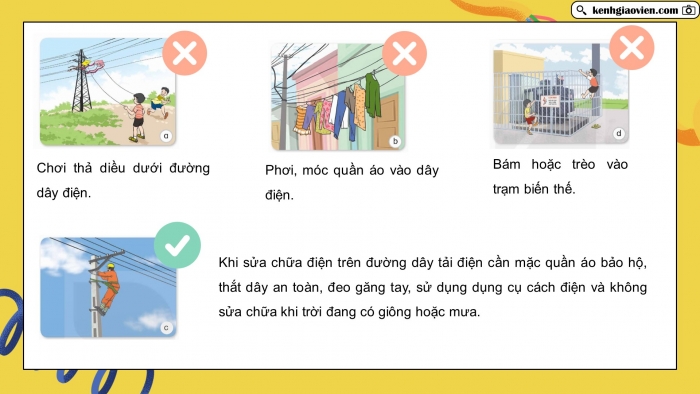 Giáo án điện tử Khoa học 5 kết nối Bài 8: Sử dụng năng lượng điện