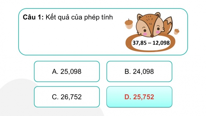 Giáo án PPT dạy thêm Toán 5 Chân trời bài 30: Em làm được những gì?