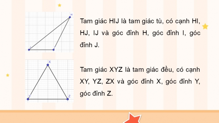 Giáo án PPT dạy thêm Toán 5 Chân trời bài 43: Hình tam giác